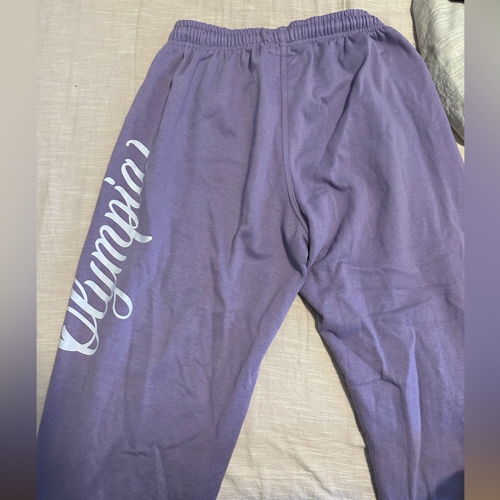Mr Olympia women’s sweats in lavender